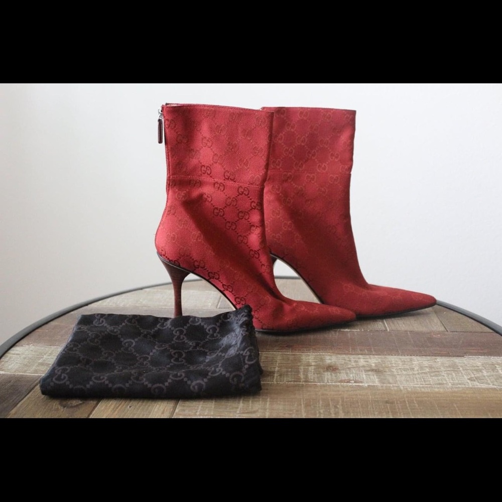 Vintage Gucci High Heel Boots